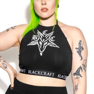 Black craft cult Halter top.